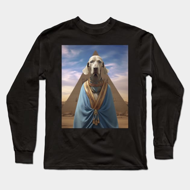Pharaoh Dog Long Sleeve T-Shirt by AviToys
